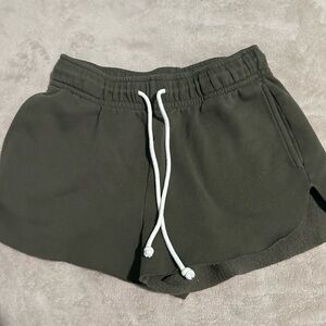 wild fable Olive Green Drawstring Athletic Shorts